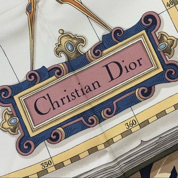 DIOR Rare Americas Map Scarf - Picture 5 of 10